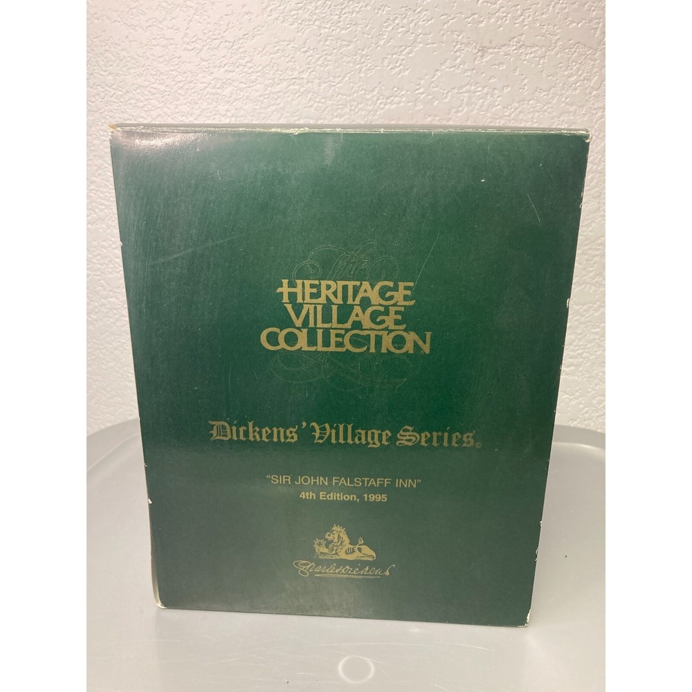 Department 56 Dickens Village Sir John Falstaff Inn 4th Edition 1995 5753-3